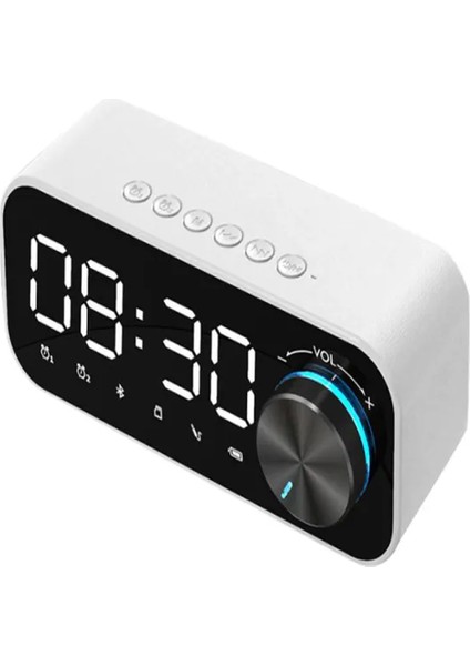 Çok Fonksiyonlu Bluetooth 5.0 Beyaz Hoparlör (Yurt Dışından)
