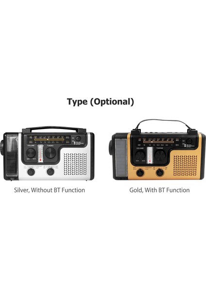 Acil Radyo El Ile Çalınabilen Güneş Enerjili Taşınabilir Güç Bankası (Yurt Dışından) fiyatları