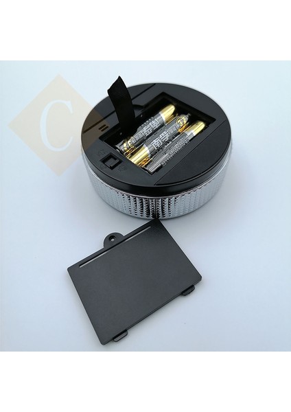 Dönen Zamanlayıcı Büyük Ekranlı LED Görüntülü Alarm Saatı Gümüş Versiyonu (Yurt Dışından) fırsatları