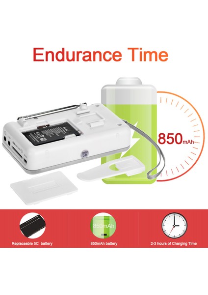 L-938 Mini Fm Radyo Taşınabilir Hoparlör Yüksek Gerçekçi Sesli 1.5 Inç Ekranlı (Yurt Dışından) indirimleri