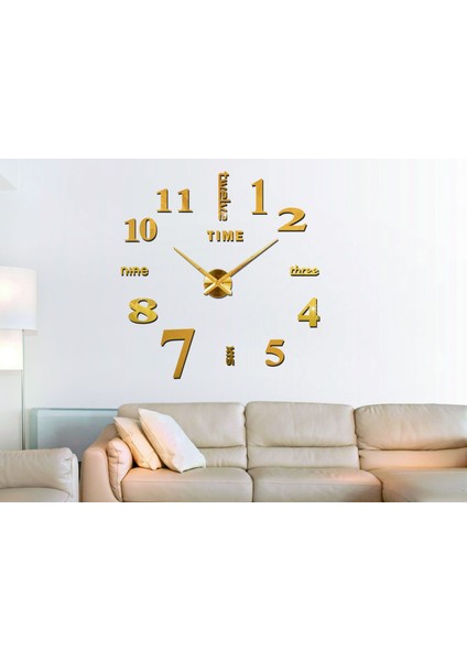 Fabrika Direkt 47 Inç Kara Yaratıcı Duvar Saati (Yurt Dışından) modelleri