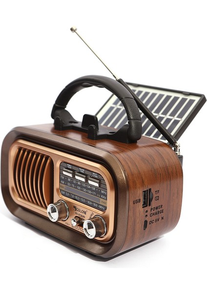 Vintage Güneş Radyosu 3 - Band Taşınabilir Fm/am/sw Ayarlı Bt Hoparlörü (Yurt Dışından) modelleri