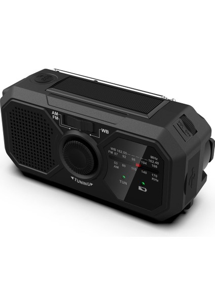 Acil Radyo Güneş Enerjili El Kranklı Çoklu Güç Kaynağı (Yurt Dışından) fırsatları