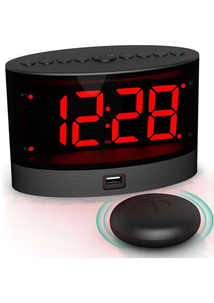 Avrupa Tarzı Metal Yaratıcı Sessiz Alarm Saat Beyaz (Yurt Dışından)