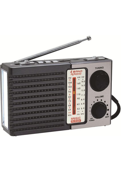 Retro Radyo Manuel Istasyon Seçimi Bluetooth Radyo (Yurt Dışından) fırsatları