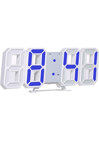 Çok Fonksiyonlu 7 Renk Değiştiren LED Alarm Saat Küpü (Yurt Dışından)