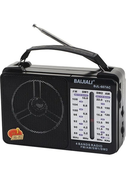 Retro Taşınabilir Radyo RX606AC (Yurt Dışından)