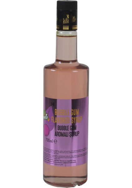 Naturello Bubble Gum Aromalı Şurup 700 ml x 6lı Koli fiyatları