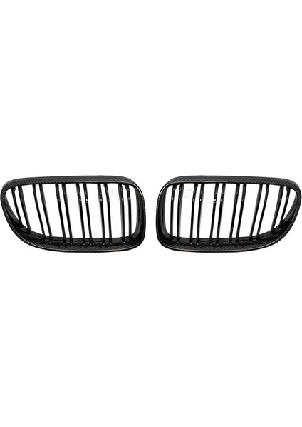 Bmw E9+Lci Karbon Çift Citalı Ön Panjur Set 2009-2013