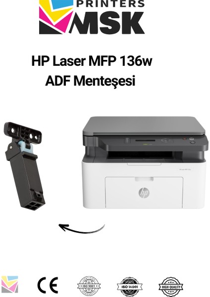 Hp Laser Mfp 136W Adf Menteşesi fiyatları