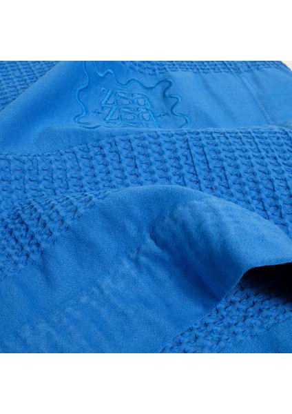 Braga Waffle Kıng Sıze Pamuk Pike 240X220 cm Koyu Mavi fırsatları