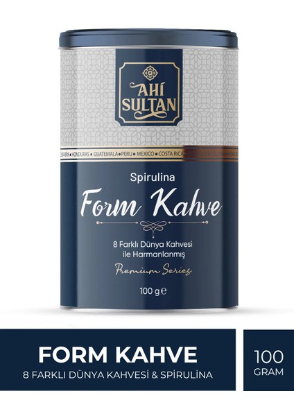 Form Kahvesi 8 Farklı Kahve ve Spirulina Içerikli 100 G
