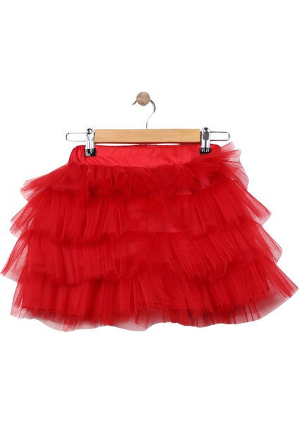Kız Çocuk 23 Nisan Katlı Tütü Etek / Tül Etek