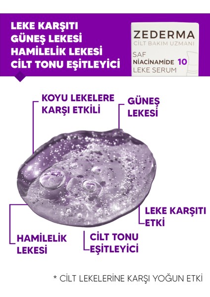 Saf Niacinamide 10 Leke Serum