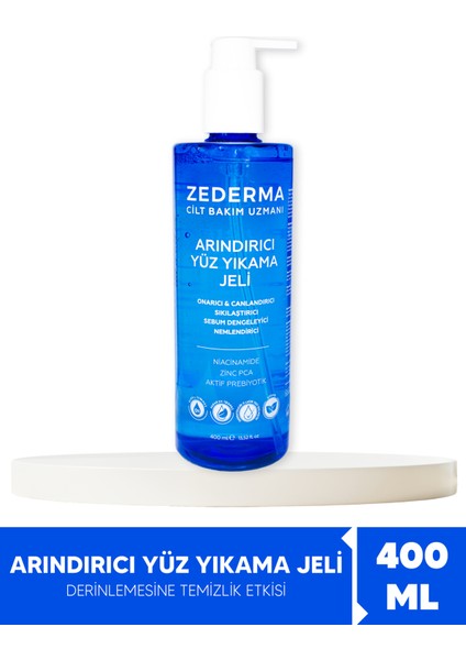 Arındırıcı Yüz Yıkama Jeli 400 ml - Yağlı - Eğilimli & Hassas Ciltler Için