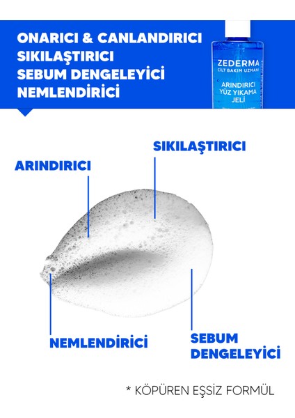 Arındırıcı Yüz Yıkama Jeli 400 ml - Yağlı - Eğilimli & Hassas Ciltler Için