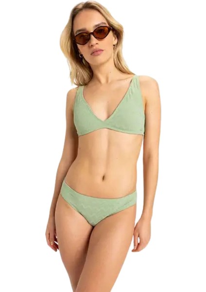 Current Coolness Tri Hiptr Set Kadın Haki Bikini