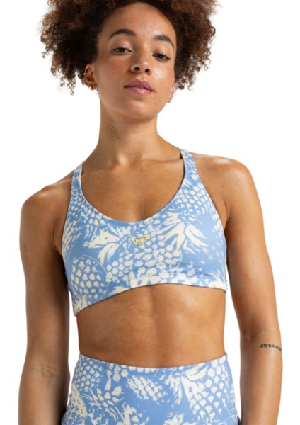 Heart Into It Bra Pt Kadın Mavi Fitness Bra