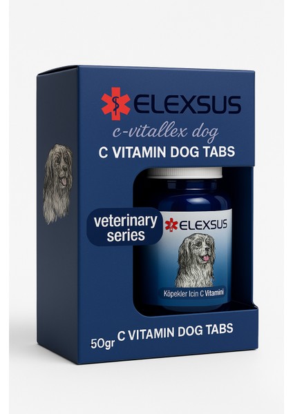 Köpekler İçin C Vitamin Tableti 50gr
