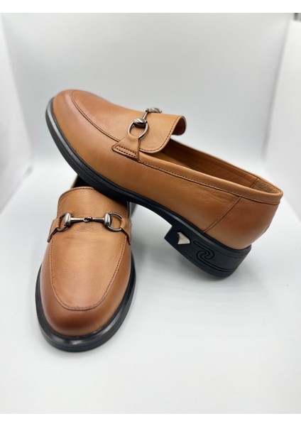 Çelik Kundura Hakiki Deri Günlük Tokalı Yeni Model Loafer Bayan Ayakkabı modelleri