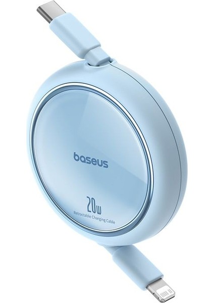 FREE2PULL Usb-C / Lightning Çıkarılabilir Kablo 20W 1M - MAVI