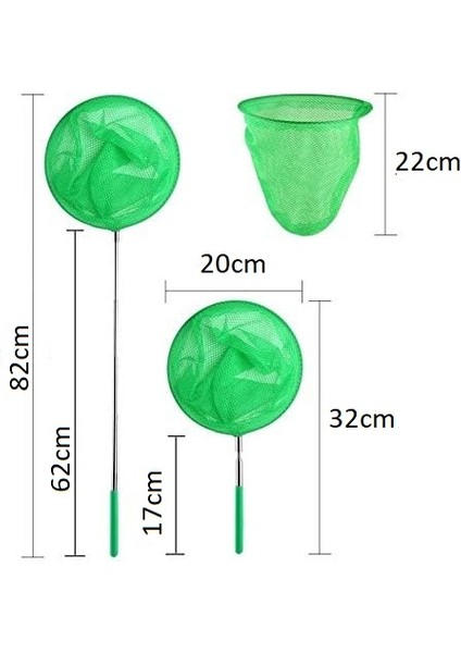 Akvaryum Kepçesi Havuz Kepçesi Kelebek Kuş Balık Yakalama Kepçesi indirimleri