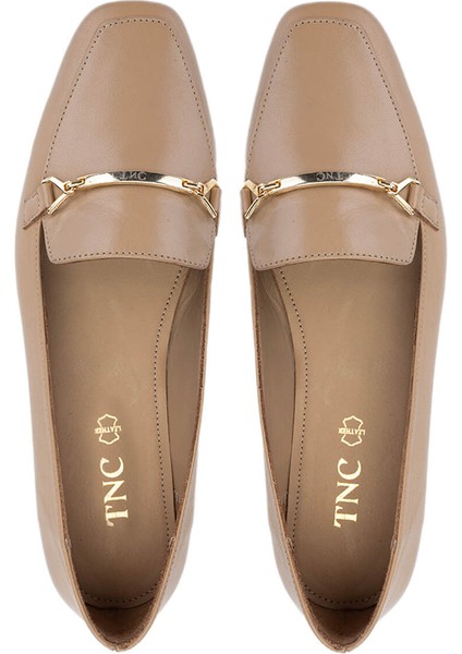 Kadın Bej Loafer Ayakkabı 1073 013 Bn Ayk Y25 Nude Dr indirimleri