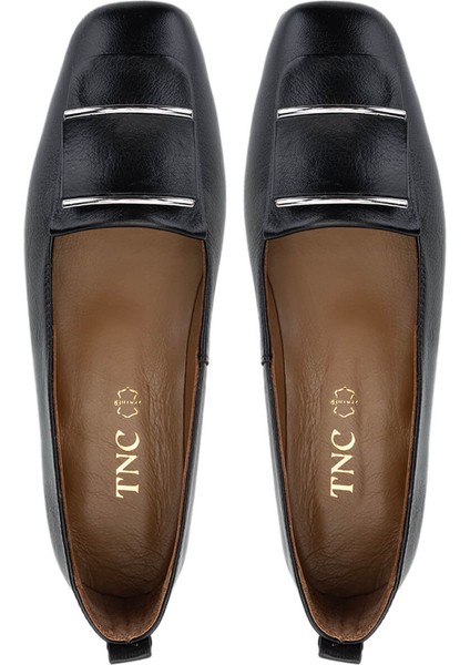 Kadın Siyah Deri Loafer Ayakkabı 1063 116-104 Bn Ayk Y25 Sıyah Dr indirimleri