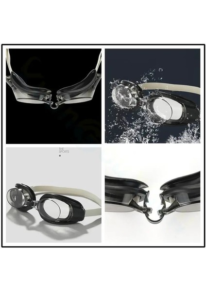 4lü set havuz deniz yüzücü gözlüğü boneli tıkaçlı uv korumalı yüzme seti fırsatları