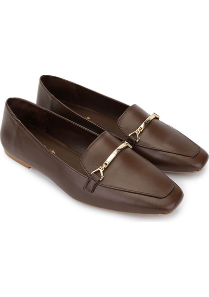 Kadın Kahverengi Loafer Ayakkabı 1073 013 Bn Ayk Y25 Acı Kahve fiyatları