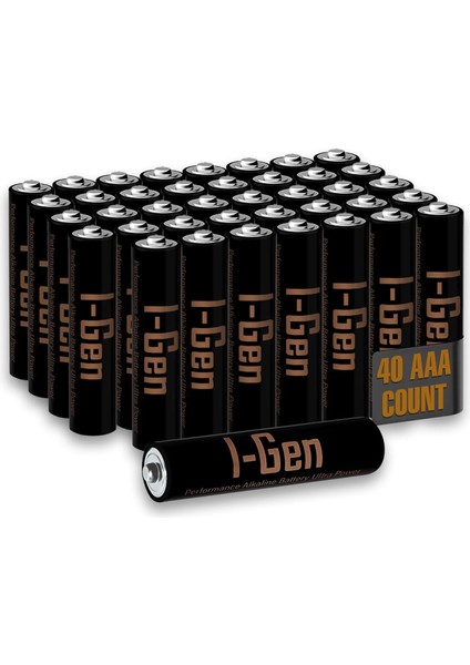 A115 Ultra Alkalin Aaa Ince Kalem Pil 40'lı Paket LR03 1.5V