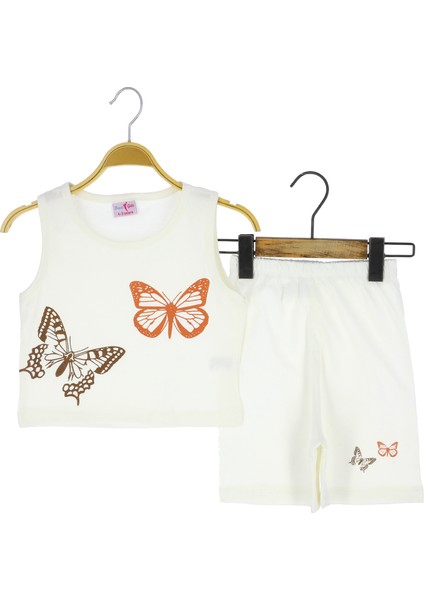 Kız Çocuk Şortlu Takım
