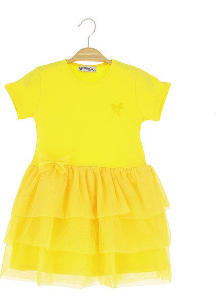 Kız Çocuk Tüllü Elbise Yeni Sezon