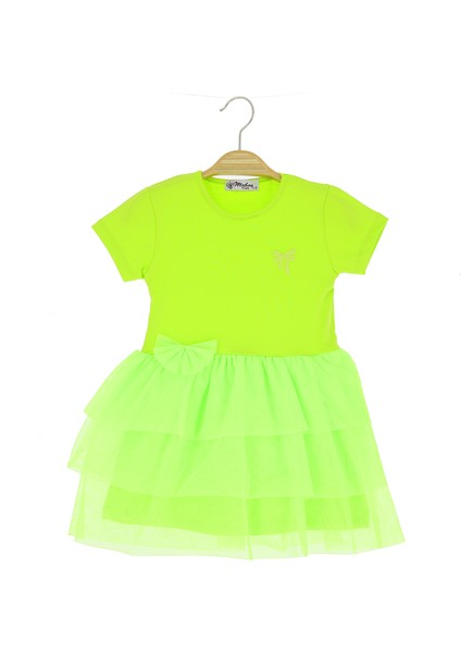 Kız Çocuk Tüllü Elbise Yeni Sezon