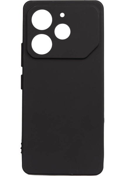 Tecno Pova 6 Pro Kılıf Yumuşak Siyah Silikon Kılıf