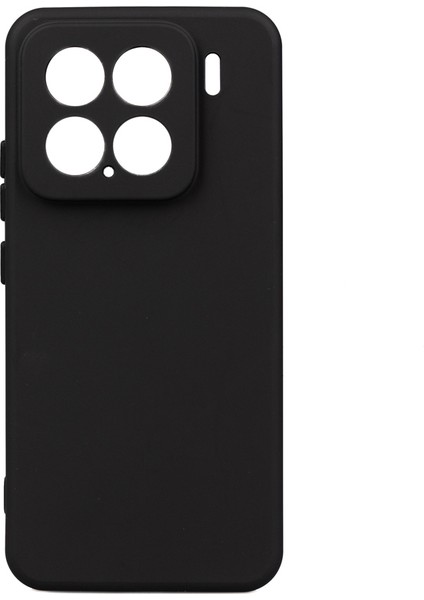 Xiaomi 15 Kılıf Yumuşak Siyah Silikon Kılıf