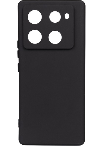 Infinix Note 40 Pro Plus 5g Kılıf Yumuşak Siyah Silikon Kılıf