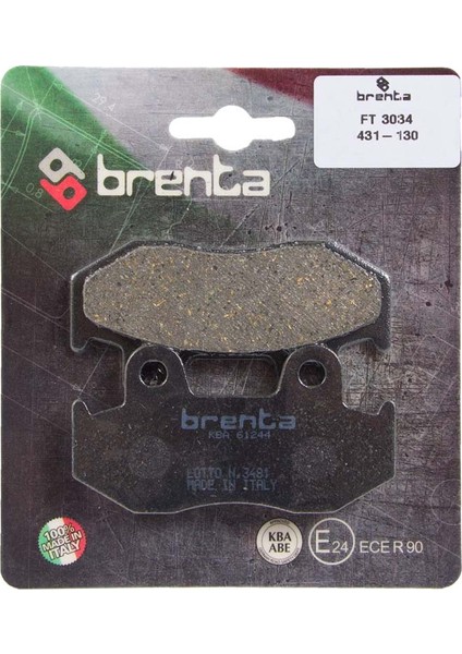 431-130 Brenta Organik Ft 3034 Fren Balata