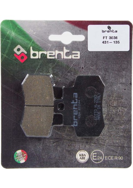 431-135 Brenta Organik Ft 3036 Fren Balata