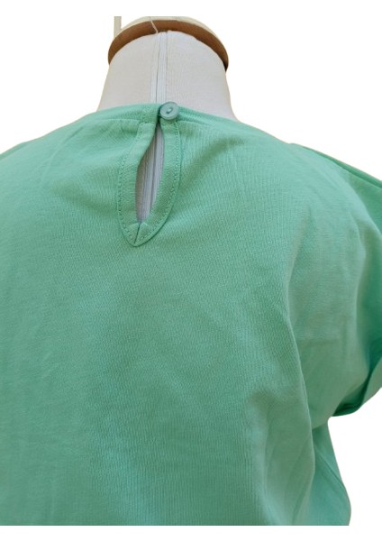 Kız Çocuk İkili Takım T-Shirt Çiçekli Şortlu 3-4 Yaş Çok Renkli fiyatları