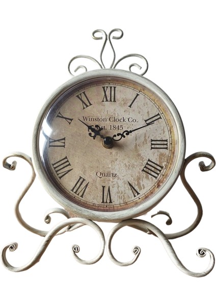 Demir Sessiz Yaratıcı Koltuk Saati Vintage Saat Oturma Odası Dekorasyon Saatleri (Yurt Dışından)