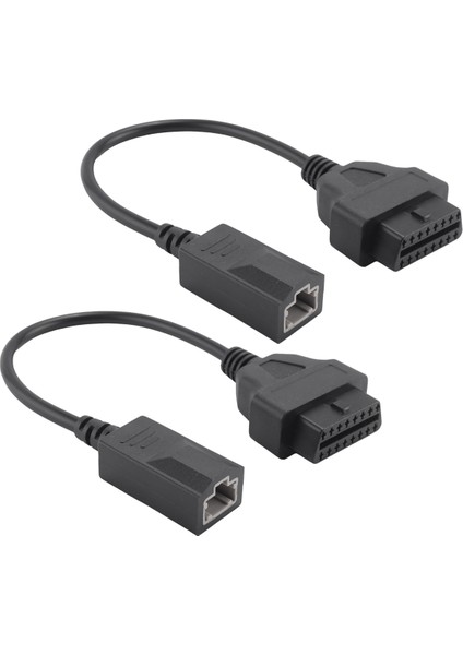 Honda 3pin Obd1 Adaptörü Için 2pc Obd2 Kablosu Obd2 Obdıı 3 Pin'den 16 Pin'e (Yurt Dışından)