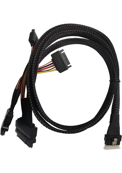 Sabit Sürücü Kablosu SFF8654(8I) Ince Sas'tan 2SFF8639 Nvme U.2'ye (Yurt Dışından) indirimleri