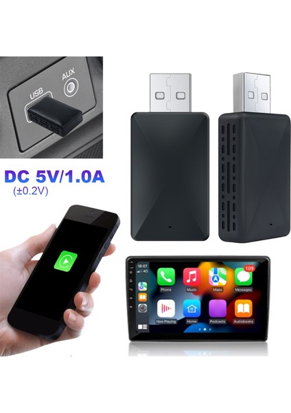 2'si 1 Arada Kablosuz Carplay Android Auto Adaptörü Wifi Bt Auto Connect (Yurt Dışından) indirimleri