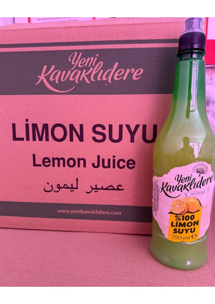 Limon Suyu 750 ml