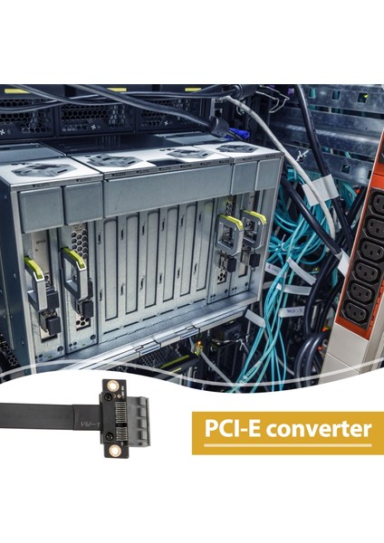 1x'ten 1x'e Slot Yükseltici Kart Dönüştürücü Şerit Uzatma Kablosu Pci-E X1 (Yurt Dışından) fırsatları