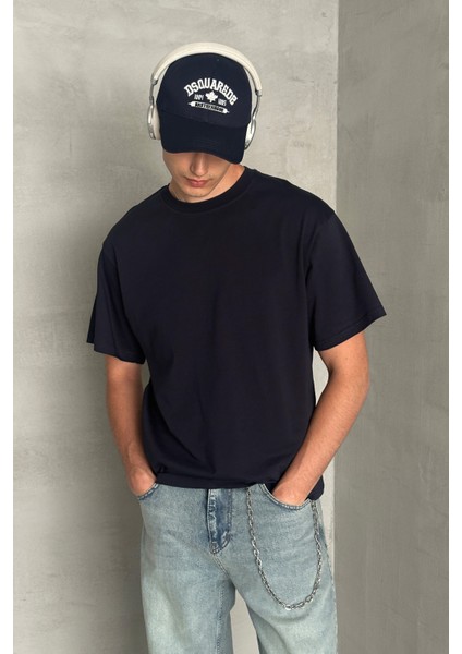 Erkek %100 Pamuk Oversize Basic T-Shirt modelleri