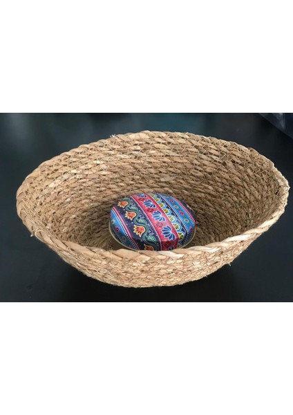 Bambu Oval Sepet & Mandala Desen Metal Kutu Mum modelleri