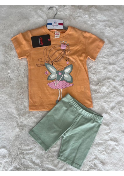 Taçlı Kanatlı Taytlı Takım Çöp Kız