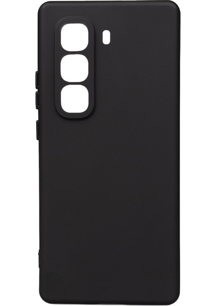 Infinix Hot 50 Pro Plus 4g Kılıf Yumuşak Siyah Silikon Kılıf